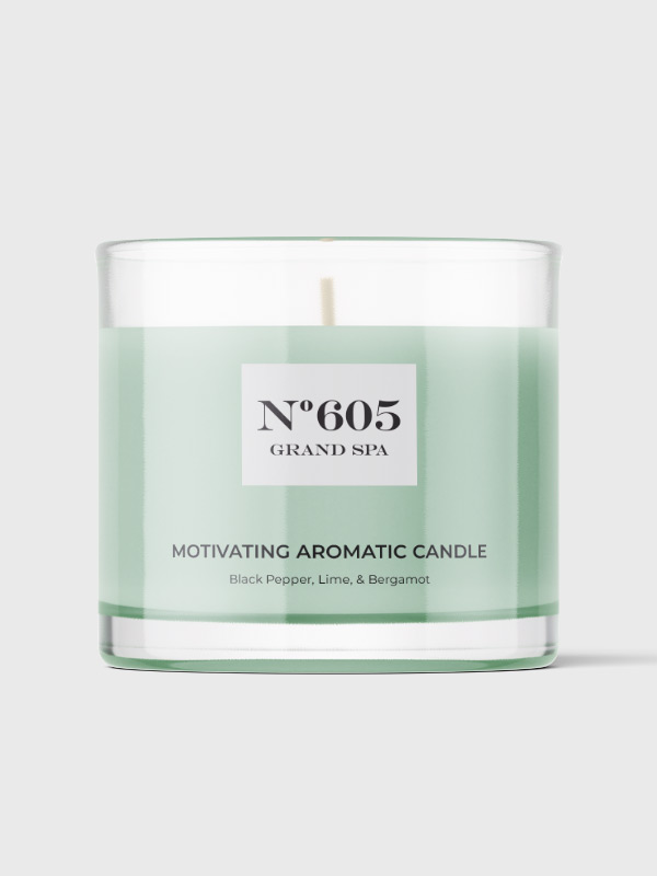 Grand Spa Motivating Aromatic Candle retail product