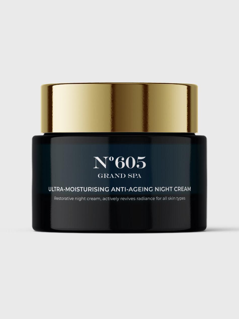 Grand Spa Ultra-Moisturising Anti-Ageing Night Cream retail product pot